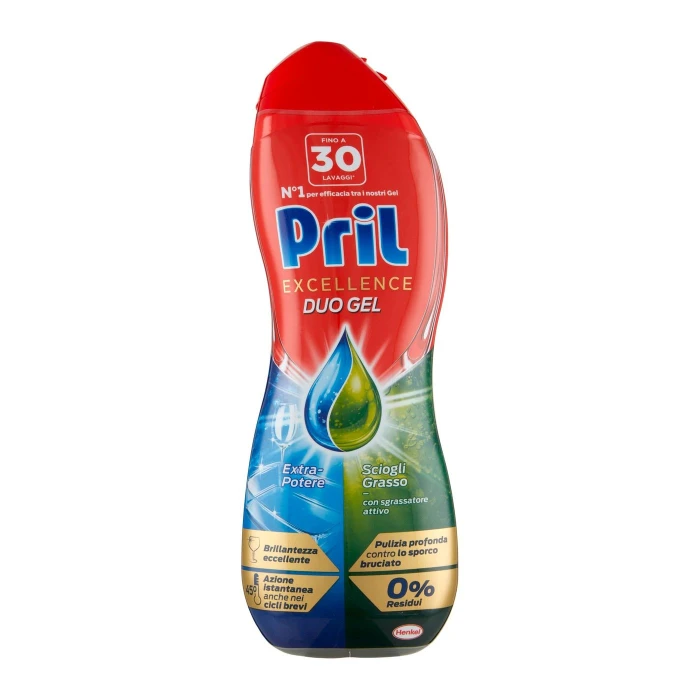 PRIL Excellence Duo Gel Sciogli Grasso 540ml