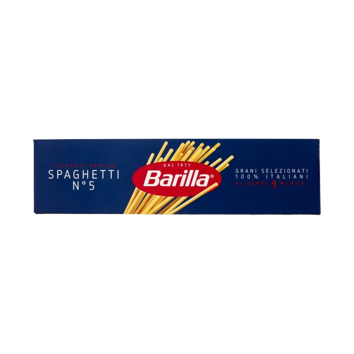 Barilla Pasta Spaghetti n.5 100% Grano Italiano 500g