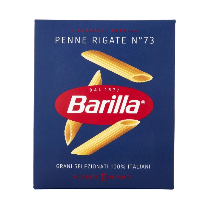 Barilla Pasta Penne Rigate n.73 100% Grano Italiano 500g