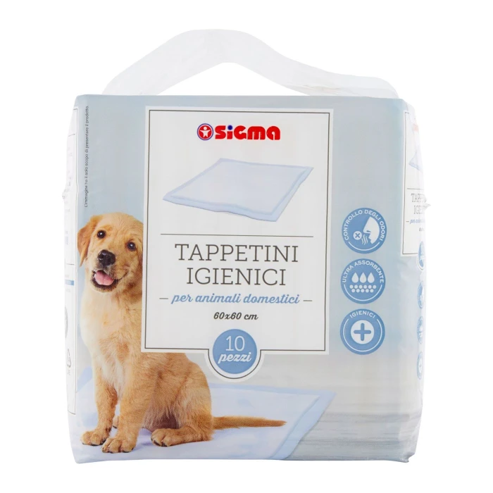 Sigma Tappetini Igienici per animali domestici 60x60 cm 10 pz