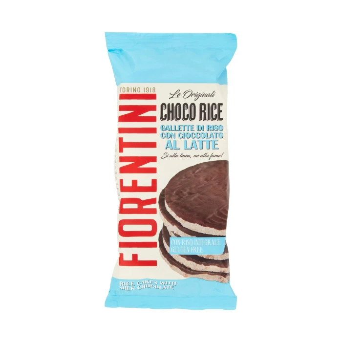 Fiorentini le Originali Choco Rice Gallette di Riso con Cioccolato al Latte 100 g