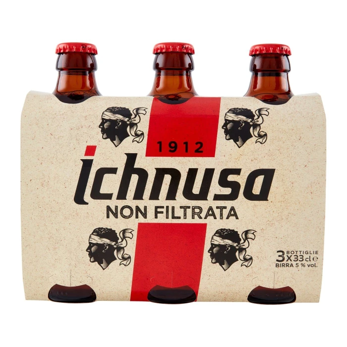 Ichnusa Non Filtrata 3 x 33 cl