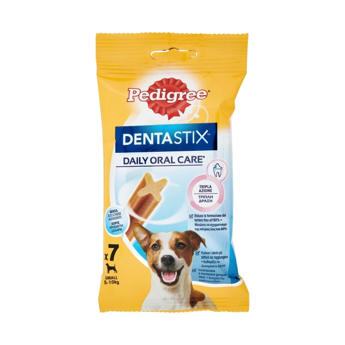 Pedigree Dentastix Snack per igiene orale Cane Piccolo 7 Pezzi 110 g