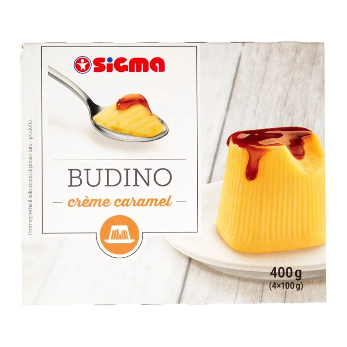 Sigma Budino crème caramel 4 x 100 g
