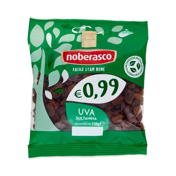noberasco € 0,99 Uva Sultanina 130 g