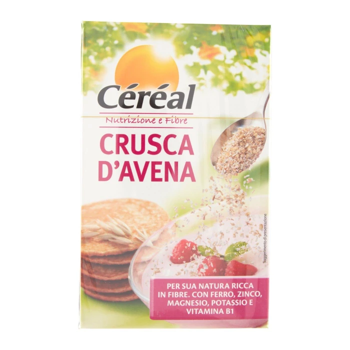 Céréal Nutrizione e Fibre Crusca d'Avena, naturalmente ricca in fibre e vitamine - 360 g