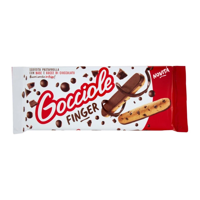 Pavesi Gocciole Finger Biscotti con Gocce di Cioccolato 120g