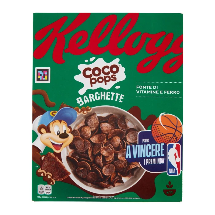 Kellogg's Coco pops Barchette 330 g