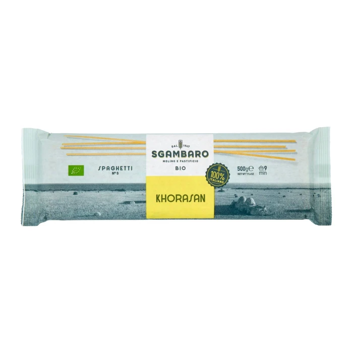 Sgambaro Bio Khorasan Spaghetti N°5 500 g