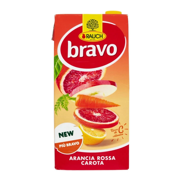 Rauch bravo Arancia Rossa Carota 2 L
