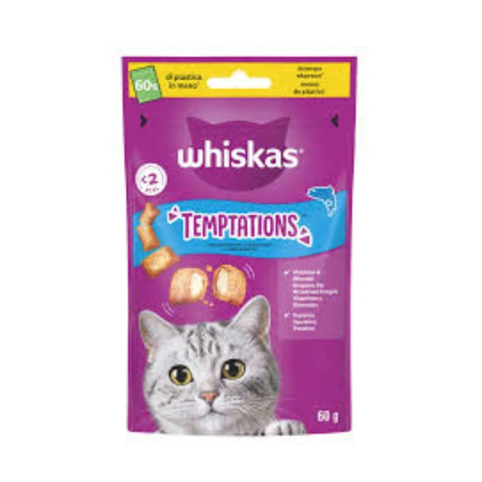 Whiskas temptation salmone 60gr