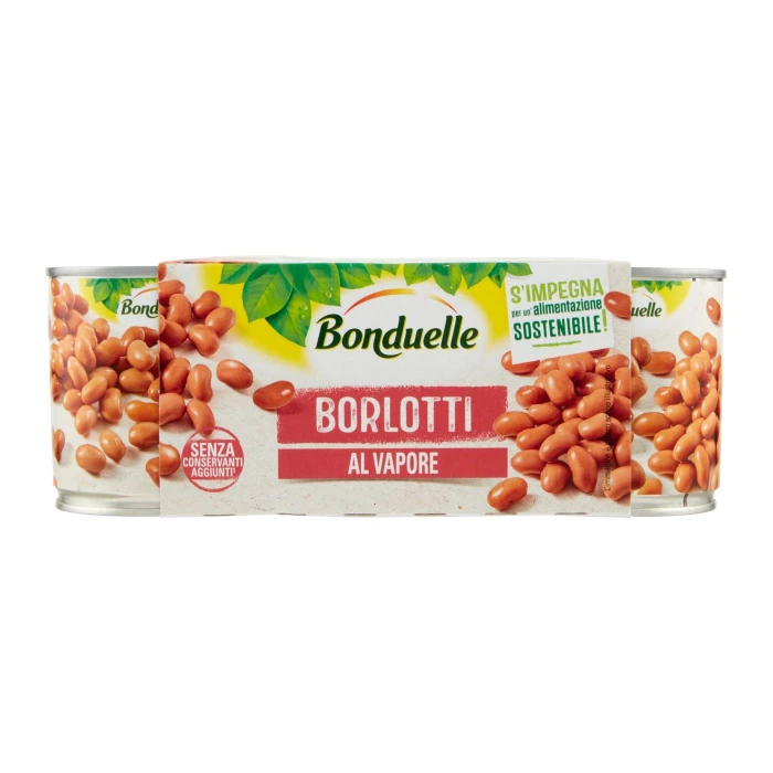 Bonduelle Borlotti al Vapore 3 x 165 g