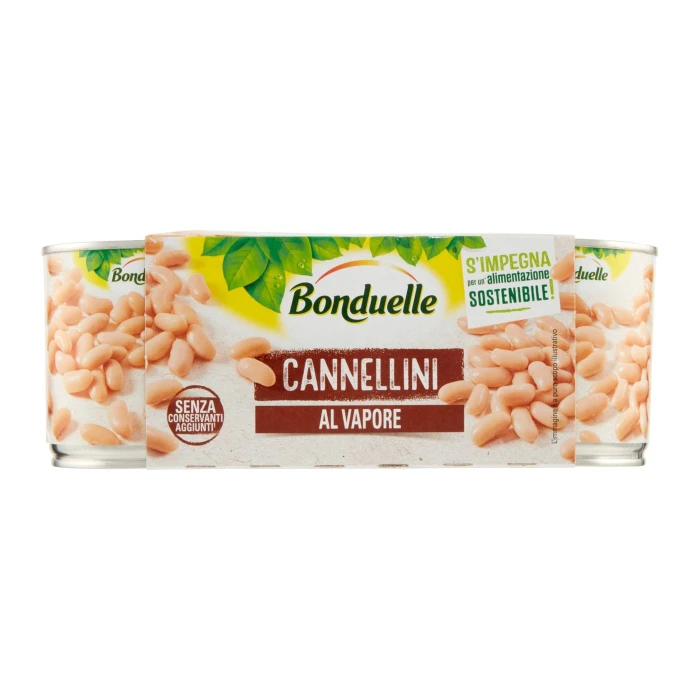 Bonduelle Cannellini al Vapore 3 x 175 g