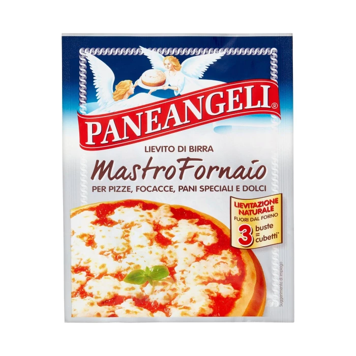 PANEANGELI Lievito di Birra Mastro Fornaio per Pizze, Focacce, Pani Speciali e Dolci 3 x 7 g