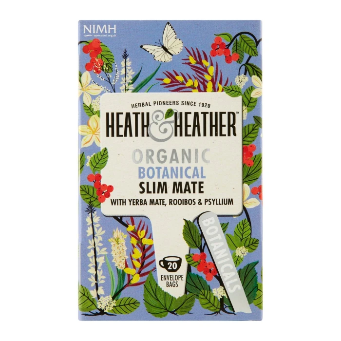 Heath & Heather Organic Botanical Slim Mate 20 filtri 40 g