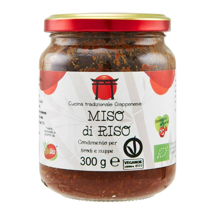 Vivibio Miso di Riso Condimento per brodi e zuppe 300 g