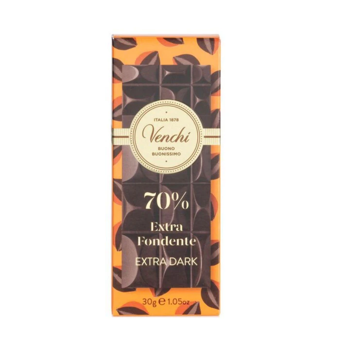 Mini tavoletta extra fondente 70% 30 gr