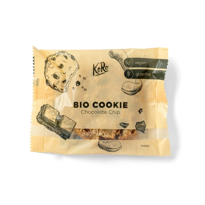 Biscotto con gocce di cioccolato bio 50 g
