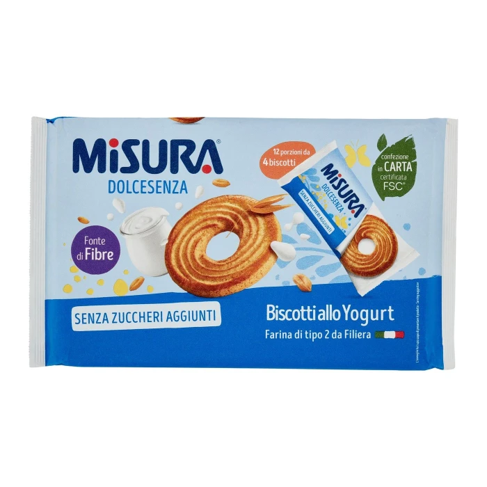 Misura Dolcesenza Biscotti allo Yogurt 400 g
