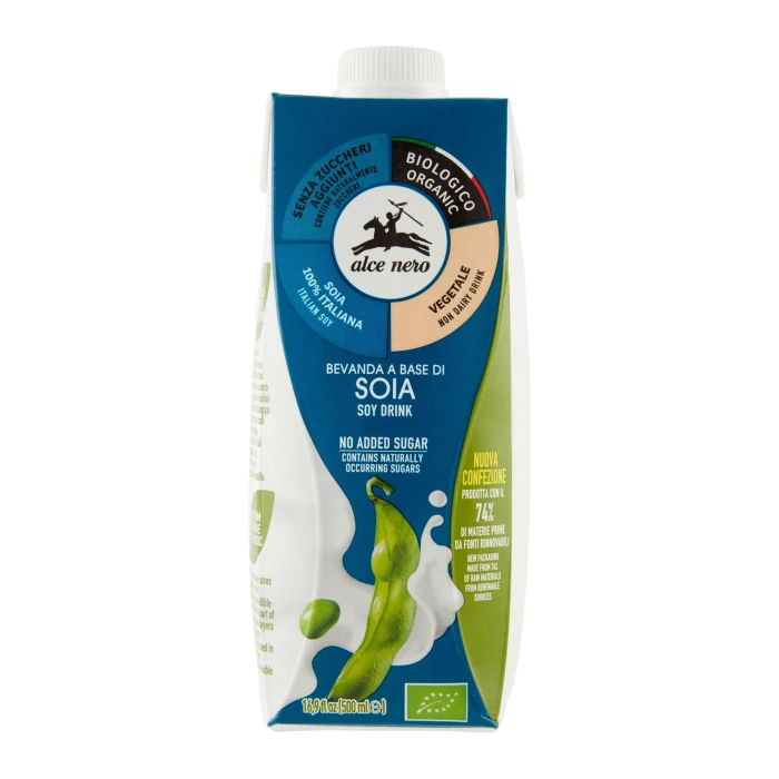 alce nero Bevanda a Base di Soia 500 ml