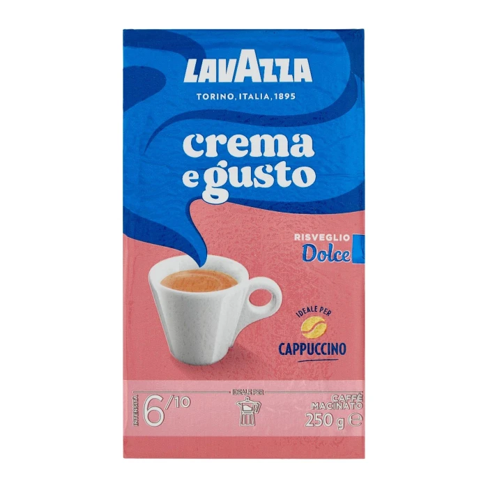 Lavazza crema e gusto Dolce Caffè Macinato 250 g