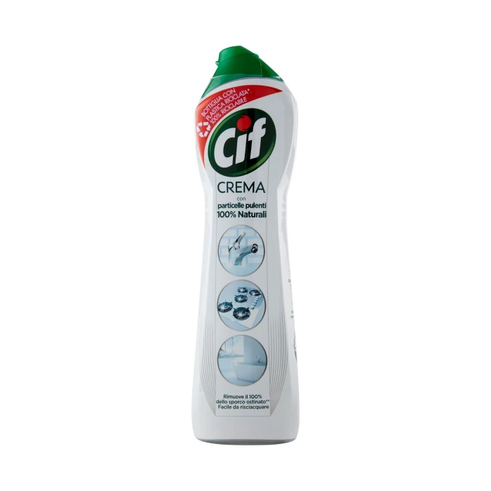 Cif Crema con particelle pulenti 100% Naturali 500 ml