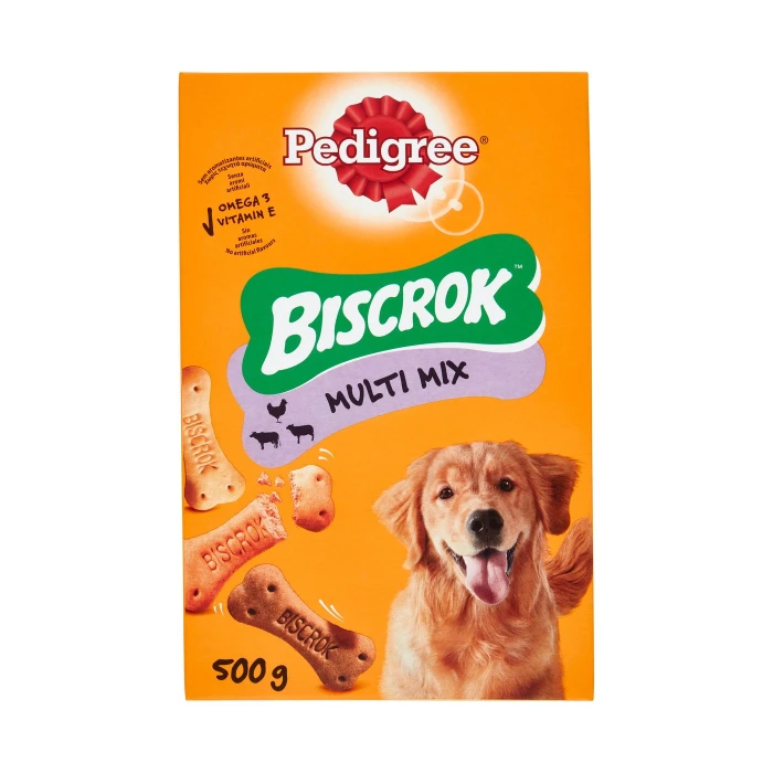 Pedigree Biscrok Biscotti Cane Multi Mix 500 g