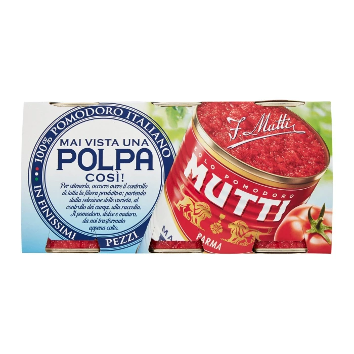 Mutti Polpa di Pomodoro 3 x 400 g