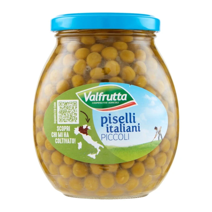 Valfrutta piselli italiani Piccoli 360 g