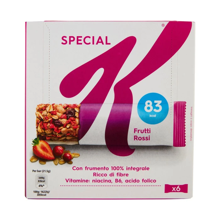 Kellogg's Special K Frutti Rossi 6 x 21,5 g
