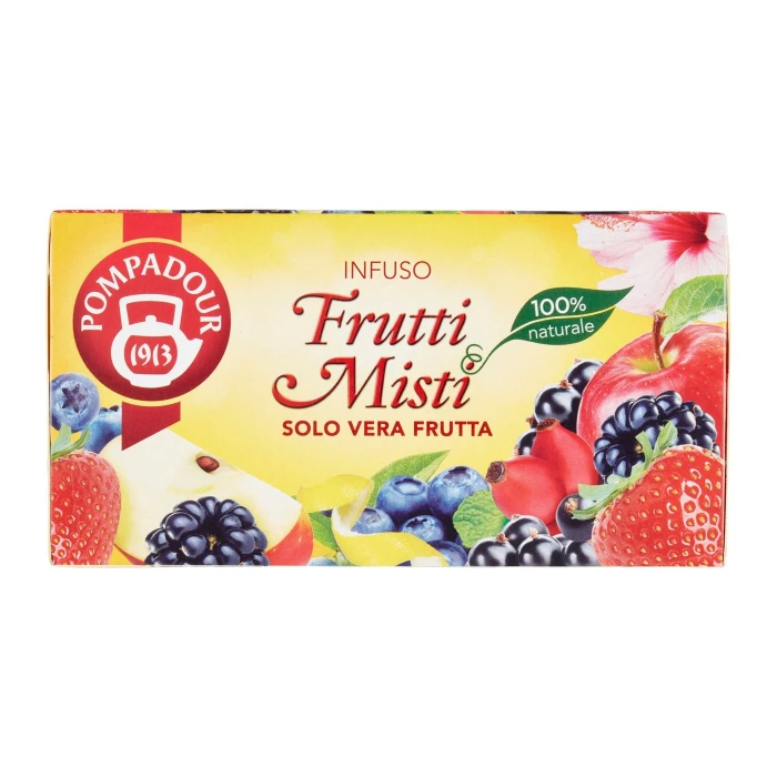 Pompadour Infuso Frutti Misti bustine 20 x 3 g