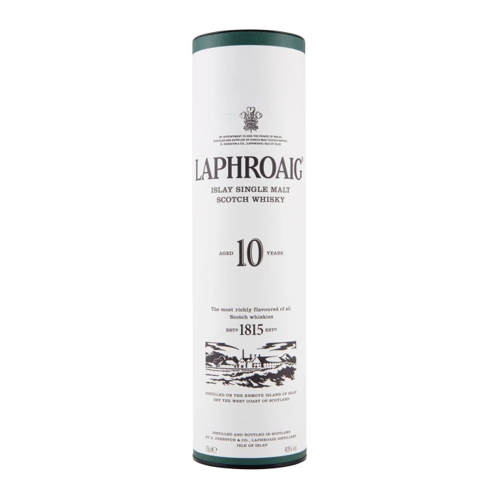 Laphroaig Aged 10 Years Islay Single Malt Scotch Whisky 70 cl