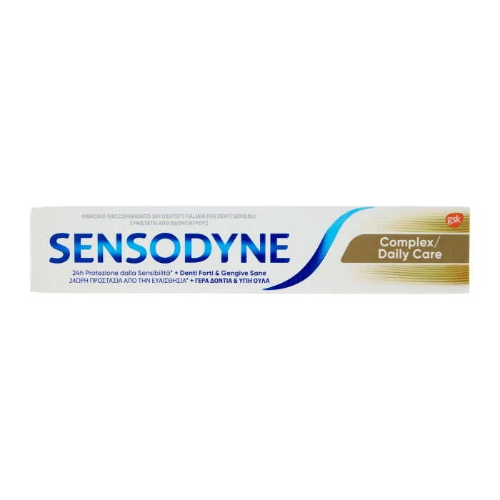 Sensodyne Dentifricio Complex / Daily Care per Denti Sensibili Gengive Sane e Denti Forti 75 ml