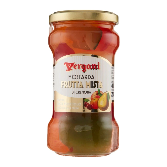 Vergani Mostarda Frutta Mista di Cremona 400 g