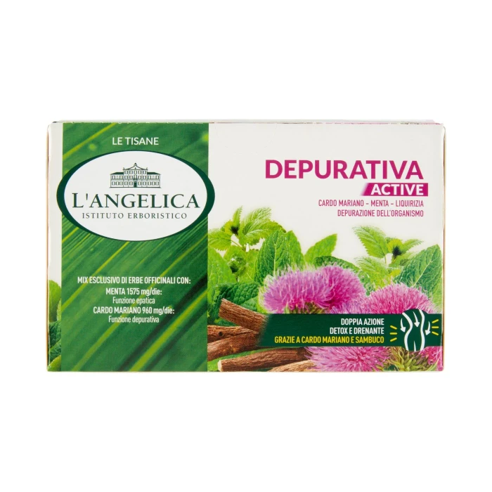 L'Angelica Le Tisane Depurativa Active 18 Filtri 36 g