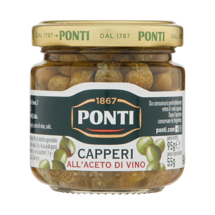 Ponti Capperi all'Aceto di Vino 95 g