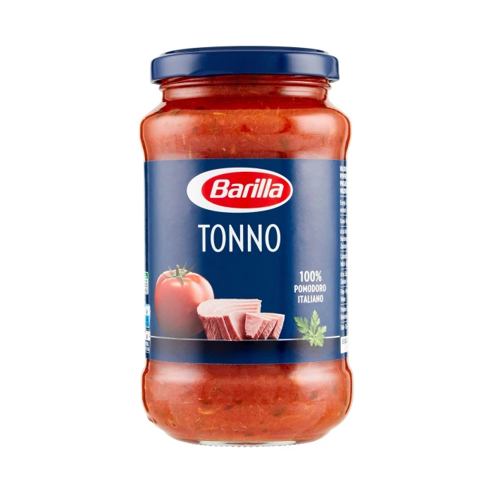 Barilla Sugo Tonno 100% Pomodoro Italiano Condimento per Pasta 400 g