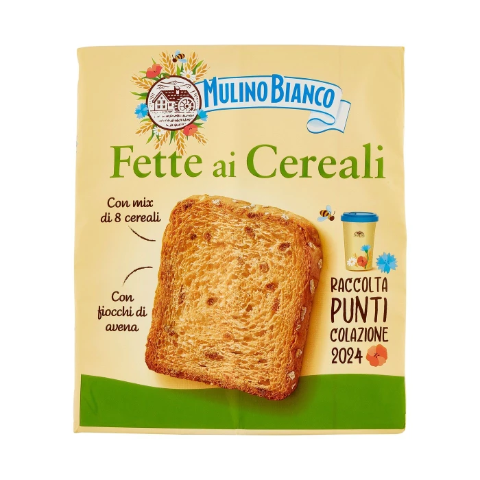 Mulino Bianco Fette Biscottate ai Cereali 315g