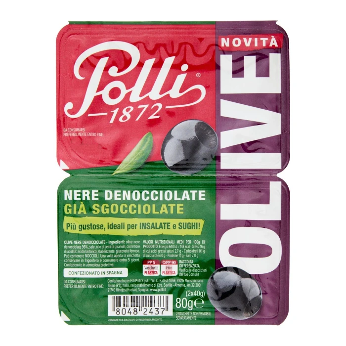 OLIVE NERE DENOCC. POLLIGR.40X2