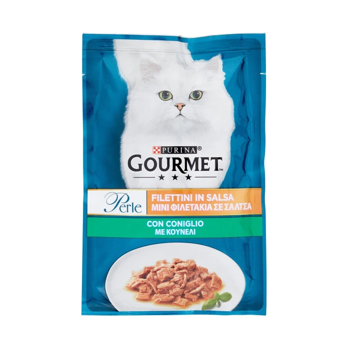 PURINA GOURMET Perle Filettini in Salsa con Coniglio 85 g
