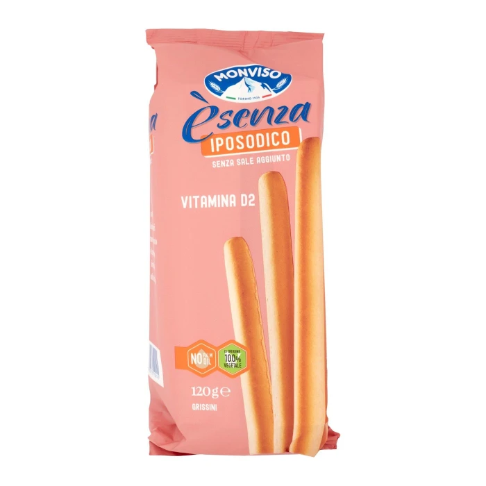 Monviso èsenza Iposodico Grissini 120 g
