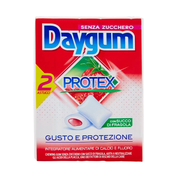 Daygum Protex con Succo di Fragola 2 x 30 g