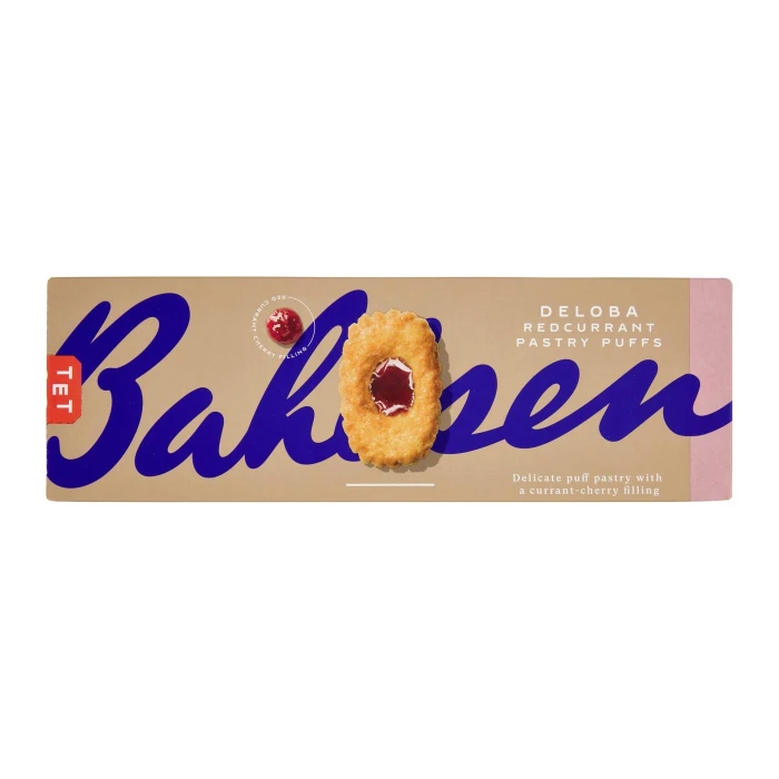 Bahlsen Deloba Redcurrant Pastry Puffs 100 g