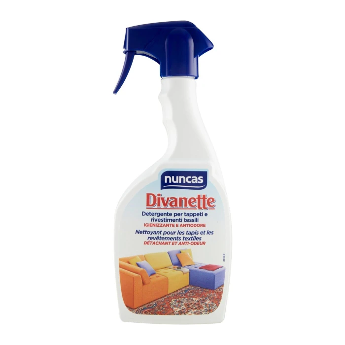 nuncas Divanette Detergente per tappeti e rivestimenti tessili 500 ml