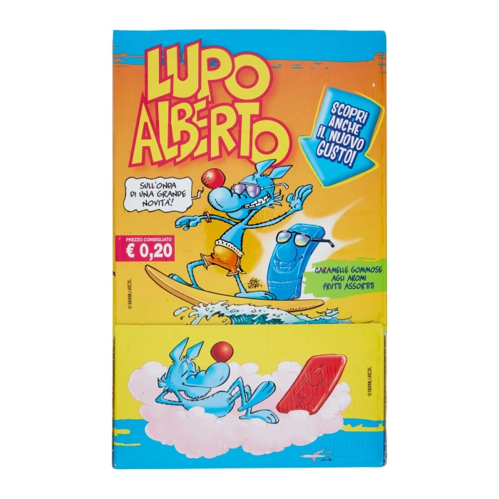 Caramelle Gommose agli Aromi Frutti Assortiti Lupo Alberto 200 x 11,5 g