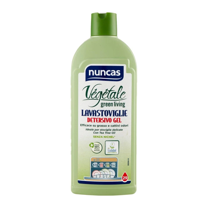 nuncas Vegetale Lavastoviglie Detersivo Gel 500 ml