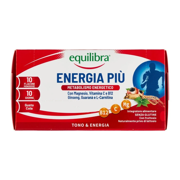 equilibra Energia Più Metabolismo Energetico 10 Flaconi Monodose 150 ml