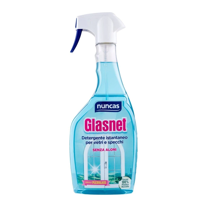 nuncas Glasnet Detergente istantaneo per vetri e specchi 750 ml