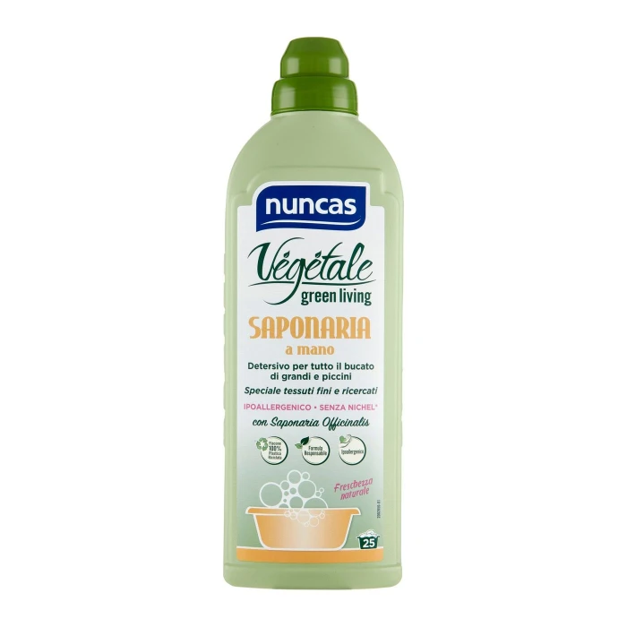 nuncas Vegetale Saponaria a mano Freschezza naturale 750 ml